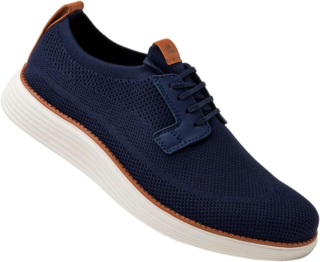 

Мужские сетчатые туфли ModernistLook Glideo с поддержкой свода стопы, широкой носочной частью и дышащей конструкцией для облегчения боли при плантарном фасците и других болях в стопах Canles, Grit