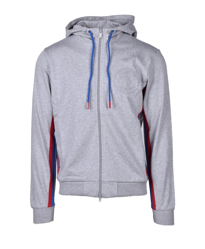 

Толстовка на молнии Bikkembergs, серый