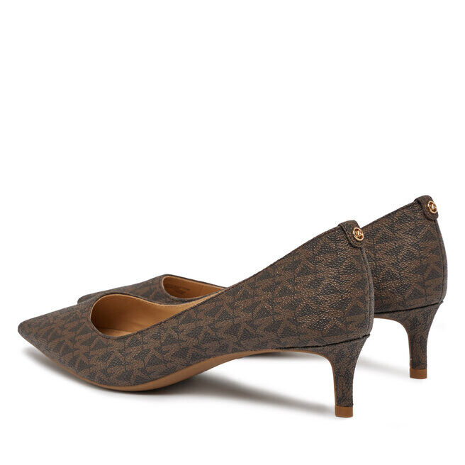 Туфли на каблуке MICHAEL KORS Alina Flex Kitten Pump 40R3ALMP1B Brown 200, коричневый — фото 3