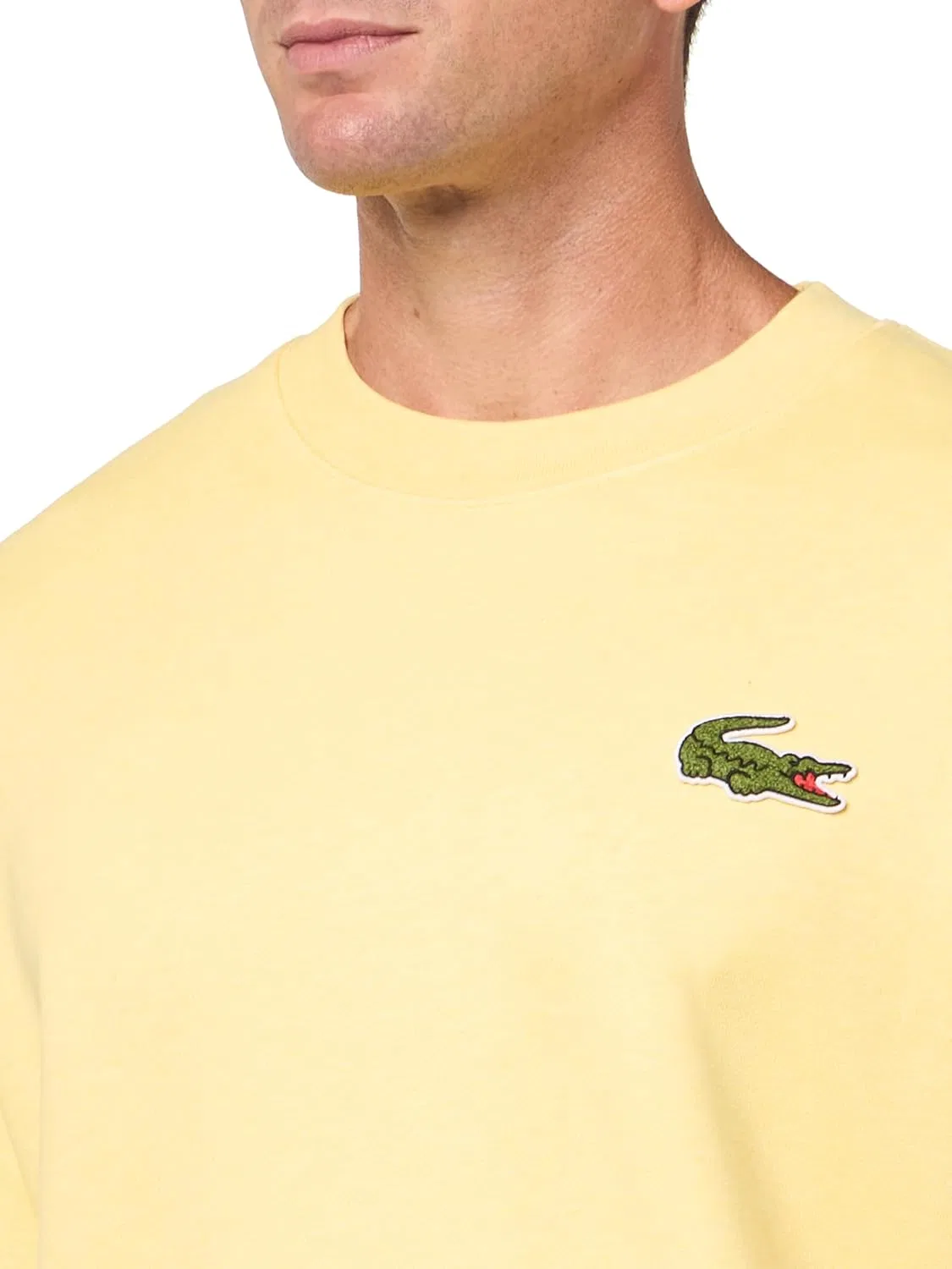Толстовка мужская Lacoste свободного кроя с нашивкой — фото 3