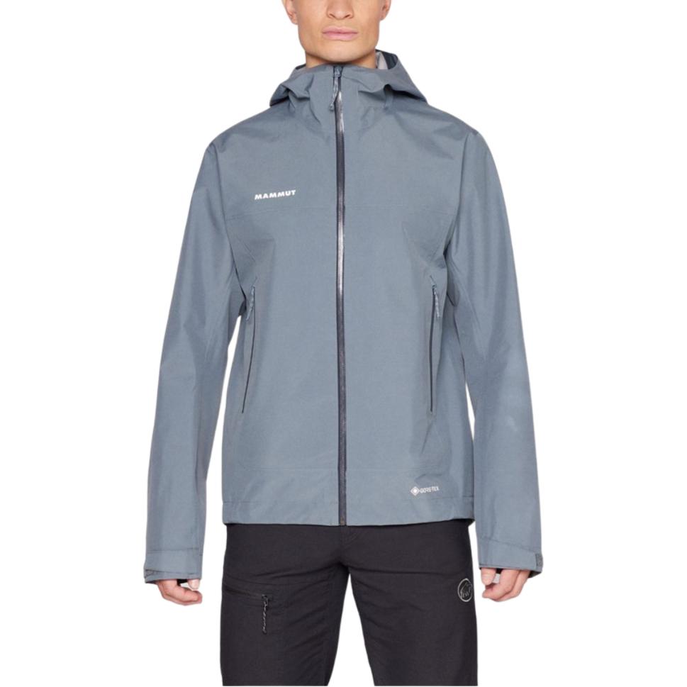 

MAMMUT Куртка Crater Light GORE TEX EPE мужская, Stone Gray/Strata