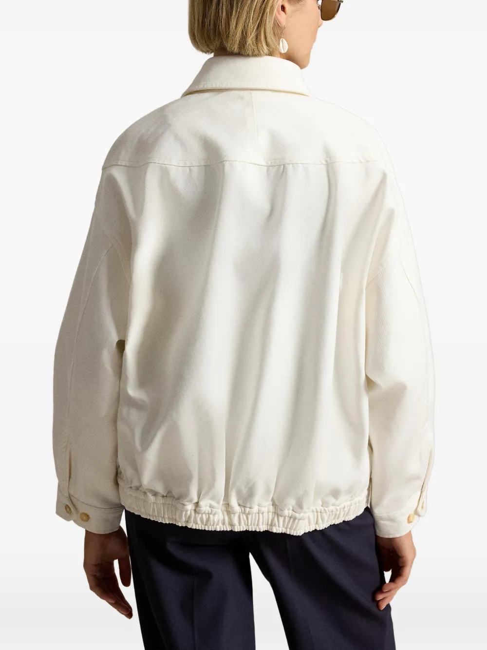 Куртка с вышивкой Polo Pony Polo Ralph Lauren, бежевый — фото 4