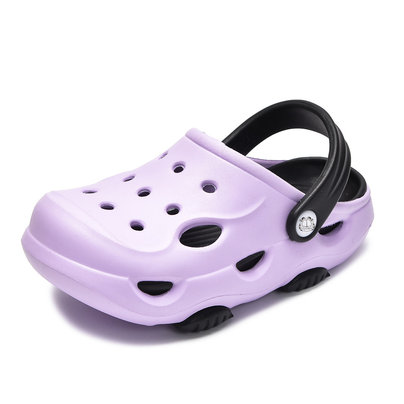 

Детские тапочки с низким верхом, устойчивые к истиранию, дышащие, легкие, с амортизацией JIAFEIMAO, фиолетовый