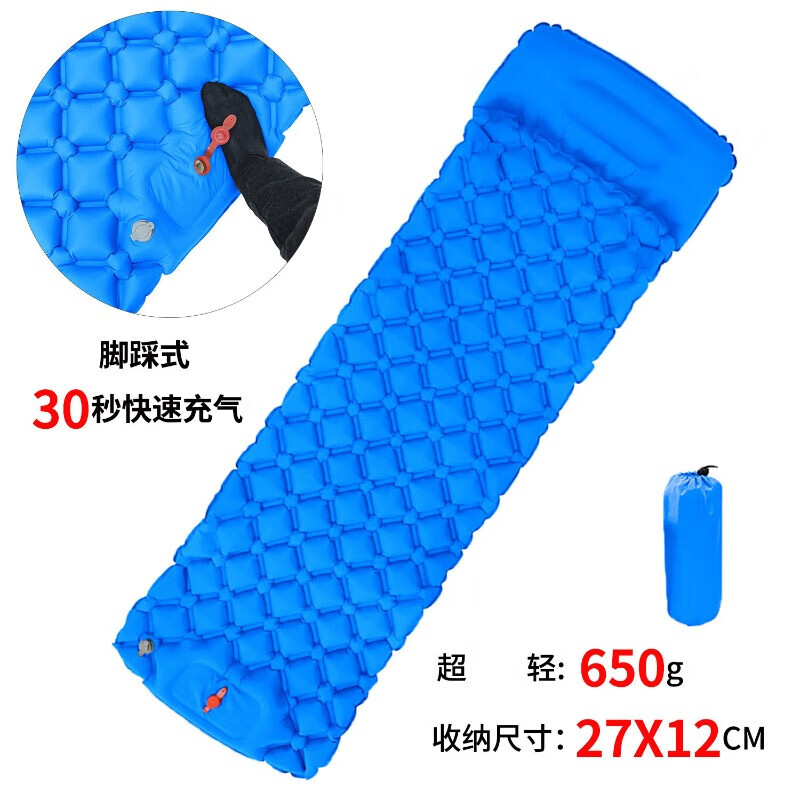 

Jingdian Guangnian TPU Pad сверхлегкий влагостойкий коврик темно-синего цвета (аксессуары)