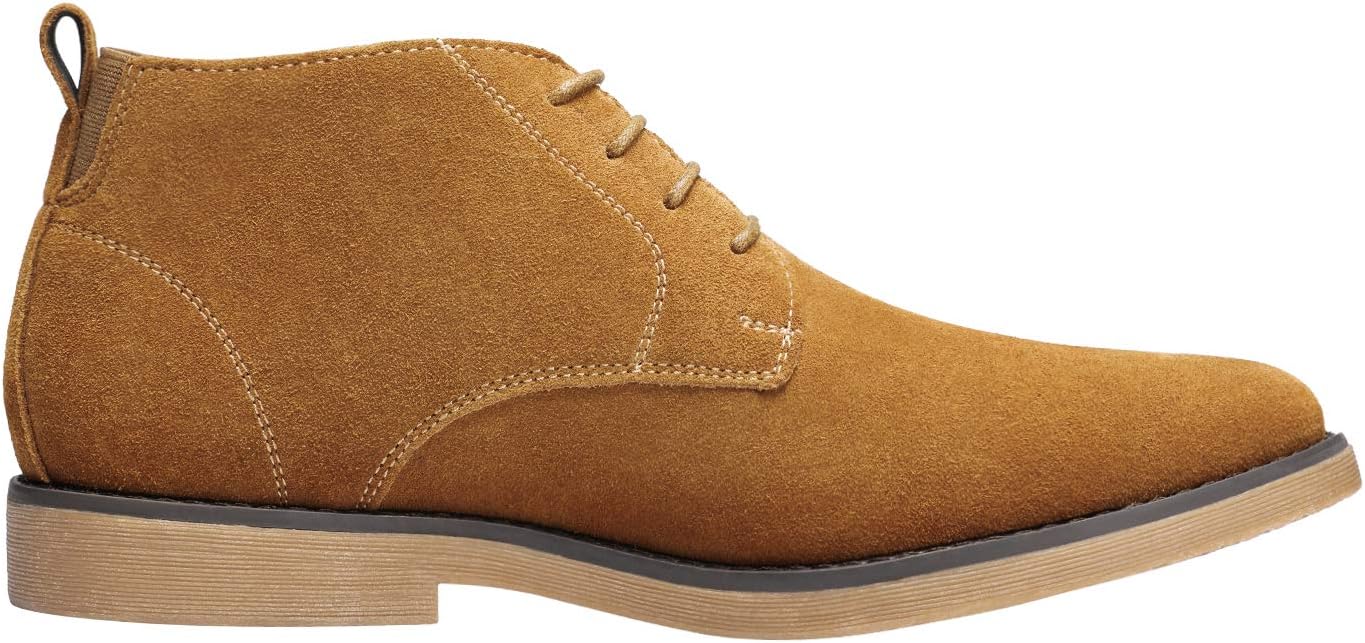 Мужские классические повседневные ботинки Чака 2.0 от Bruno Marc, Chukka-camel — фото 3
