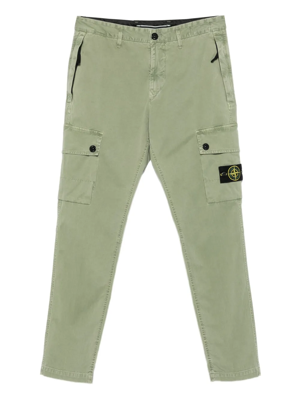 

Брюки-карго с накладными карманами Stone Island, зеленый