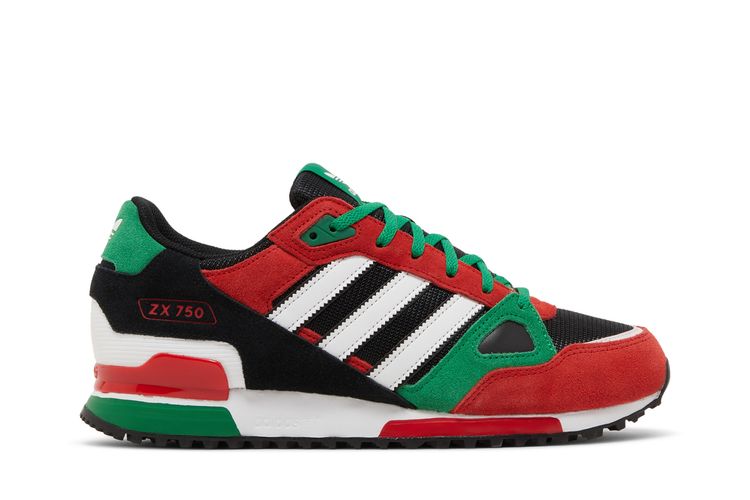 

Кроссовки ZX 750 'Red Green', черный