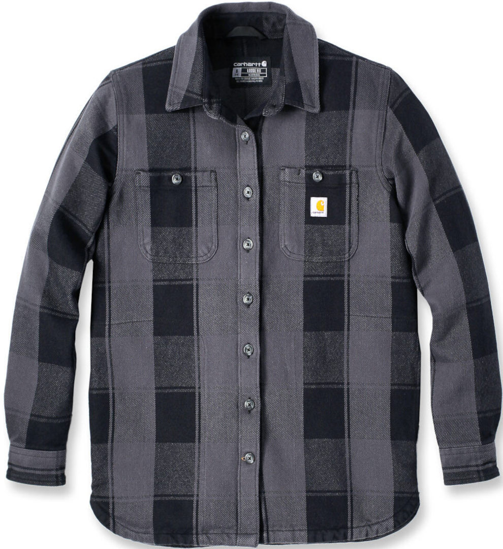 

Лонгслив Carhartt Loose Fit Twill Ladies Shirt, черный