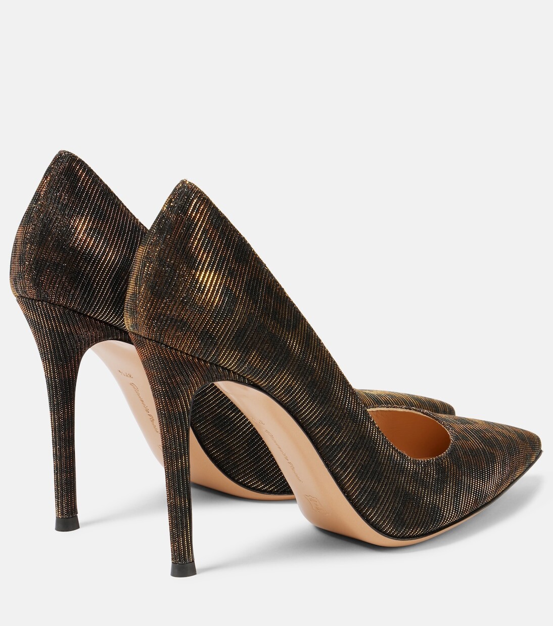 Туфли gianvito 105 с леопардовым принтом Gianvito Rossi, мультиколор — фото 3