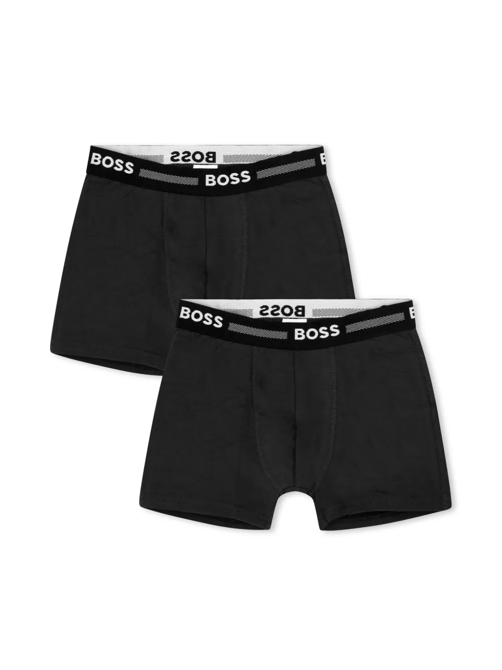 

Комплект боксеров с логотипом BOSS Kidswear, черный