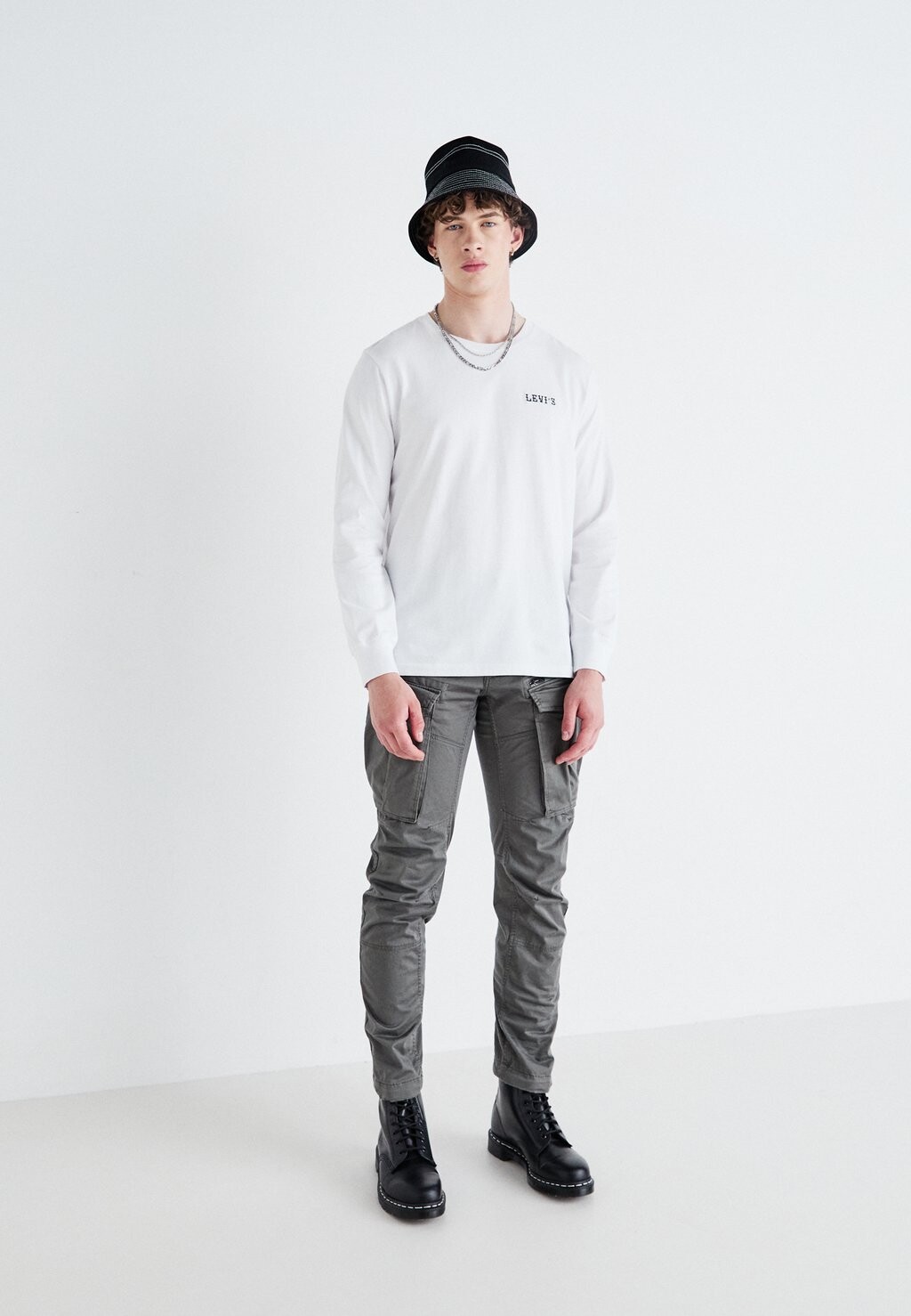 

Топ с длинными рукавами GRAPHIC Levi's®, белый