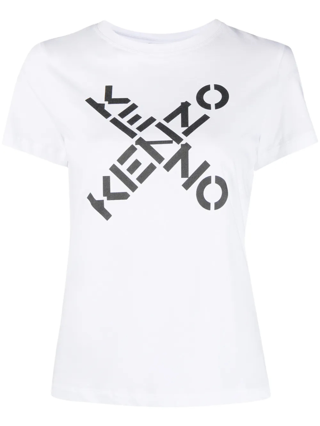

Kenzo футболка с логотипом, белый