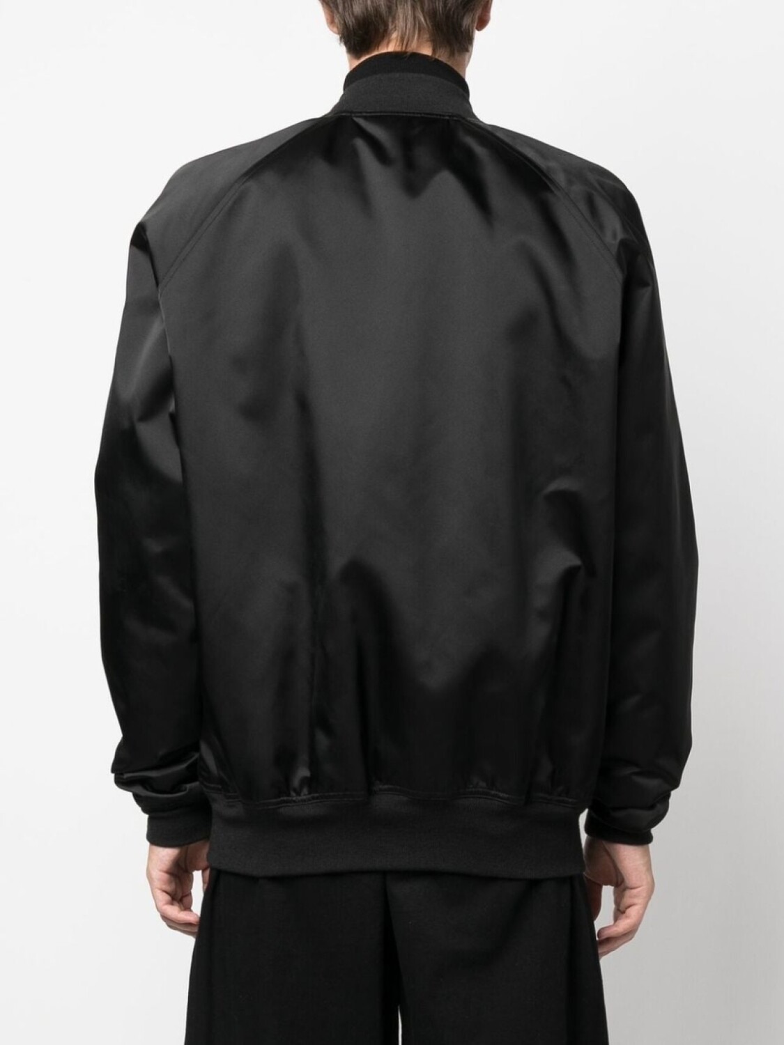Rick Owens бомбер на молнии, черный — фото 4