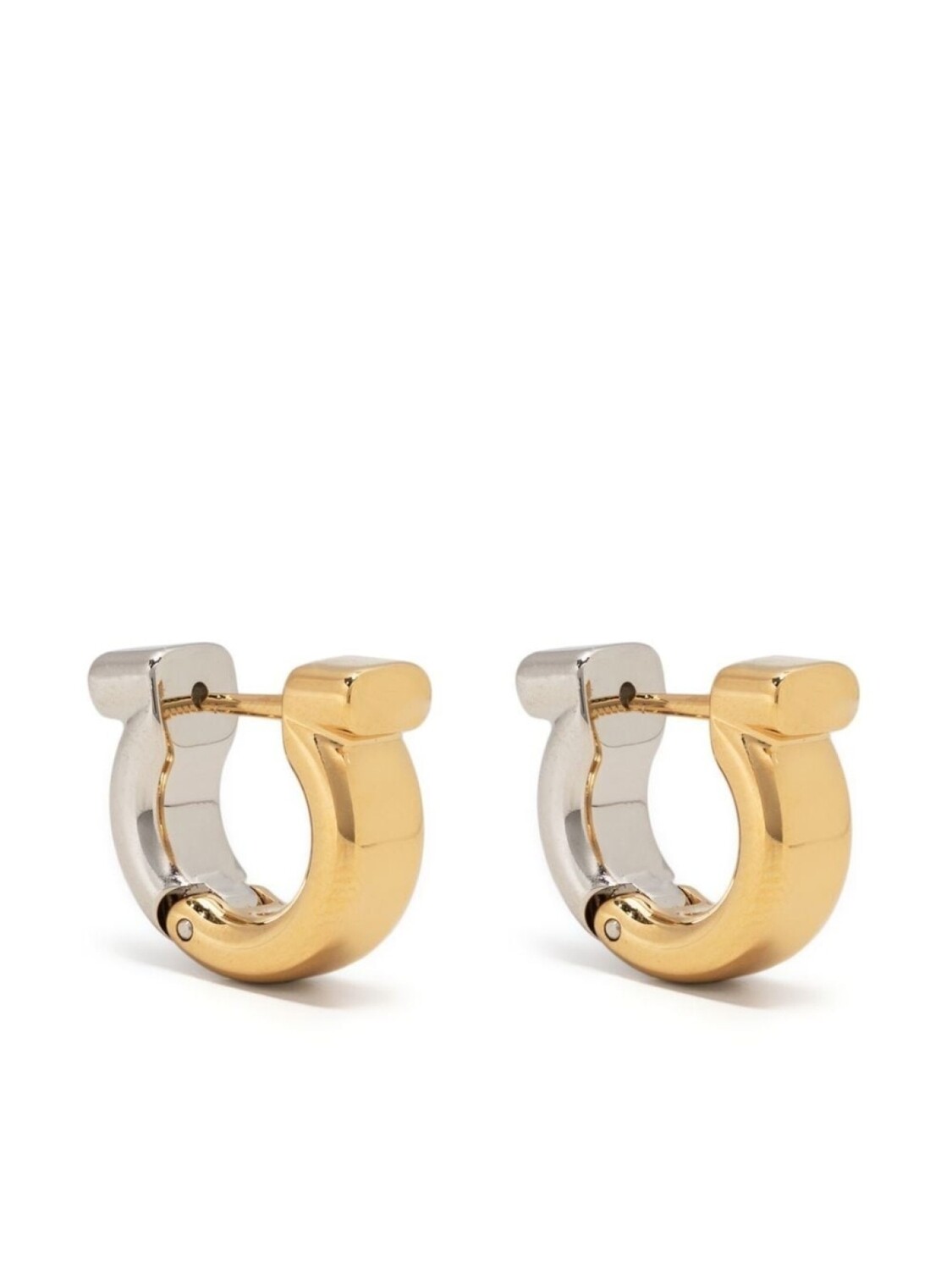

Серьги-кольца Gancini Ferragamo, золотой