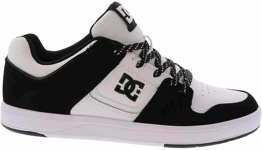 Мужские кеды DC Mens Pure Low Top с низким верхом на шнуровке для повседневного ношения и скейтбординга DC Shoes, белый — фото 3