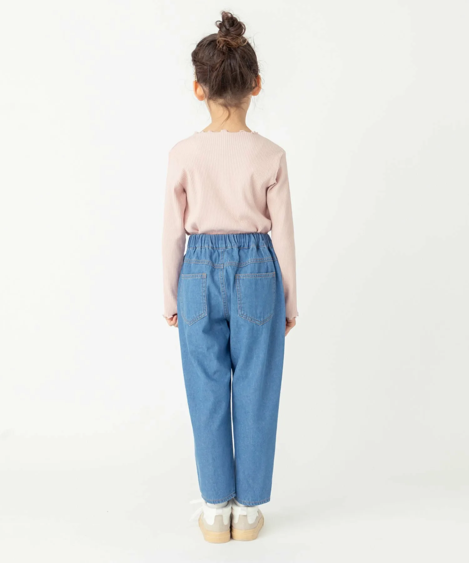 Ребристый топ с круглым вырезом Ever Closet, pink — фото 2