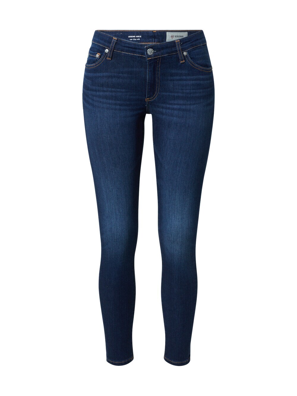 

Узкие джинсы AG Jeans Legging Ankle, военно-морской