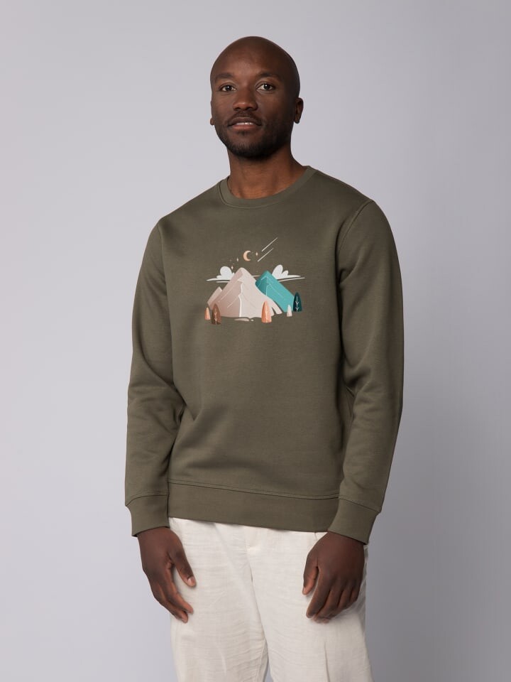 

Толстовка wat Apparel Night & Clouds, хаки