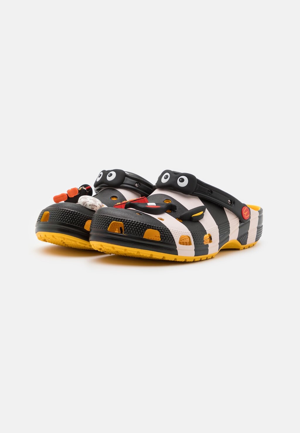 Тапочки Mcdonalds X Classic Hamburgla Unisex Crocs, цвет black/white — фото 4