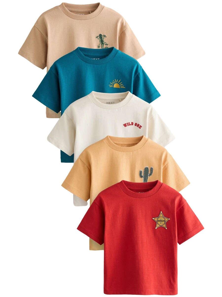 

Рубашка Next, цвет Cream/Dark red/White