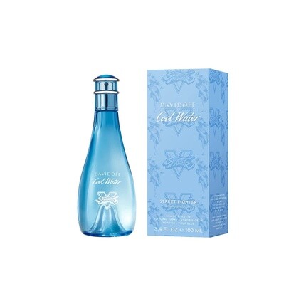 Женская туалетная вода Davidoff Cool Water Street Fighter Eau De Toilette Spray For Women 100ml — фото 2