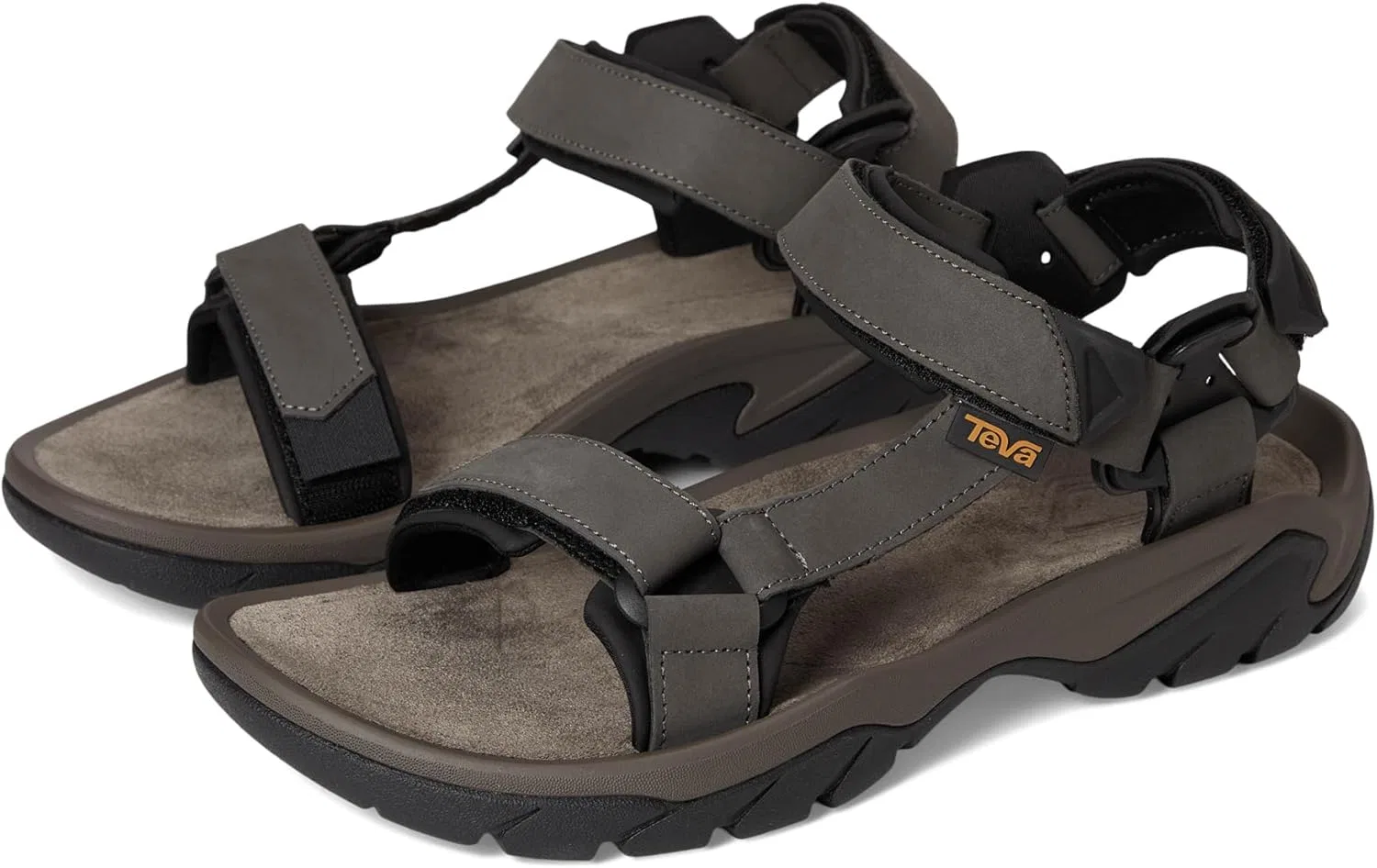 Мужские спортивные и уличные сандалии Teva Terra Fi Lite, Dark Gull Grey