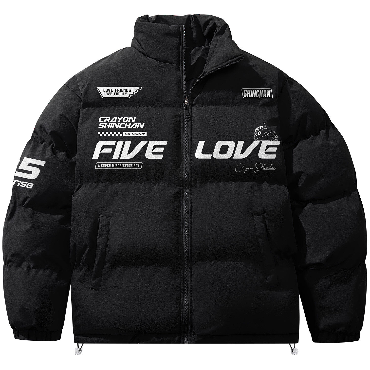 

Стеганая куртка унисекс Crayon Shinchan/Crayon Shinchan, Коричневый