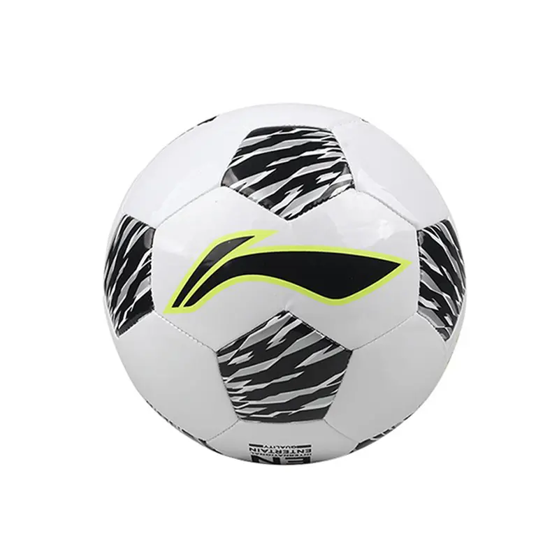 

LINING Размер 4 5 футбольный мяч TPU машинной строчки унисекс black white