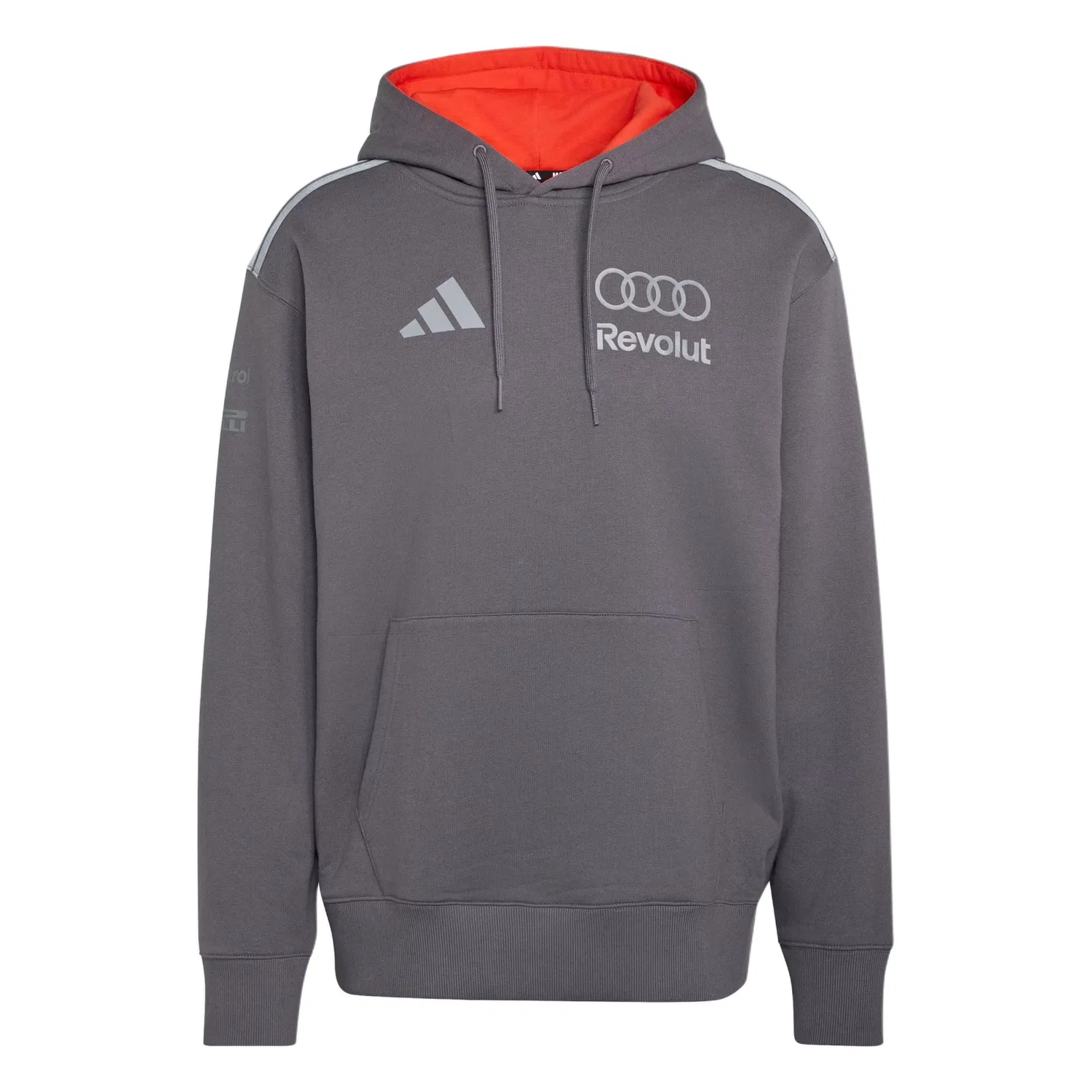 Свитшот мужской x Audi TEAM REVOLUT F1 DRIVER Adidas, Gray Stratum