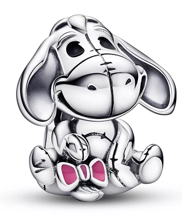 

Серебряный брелок Disney «Винни-Пух» с подвеской Иа-Иа Pandora, multicolor