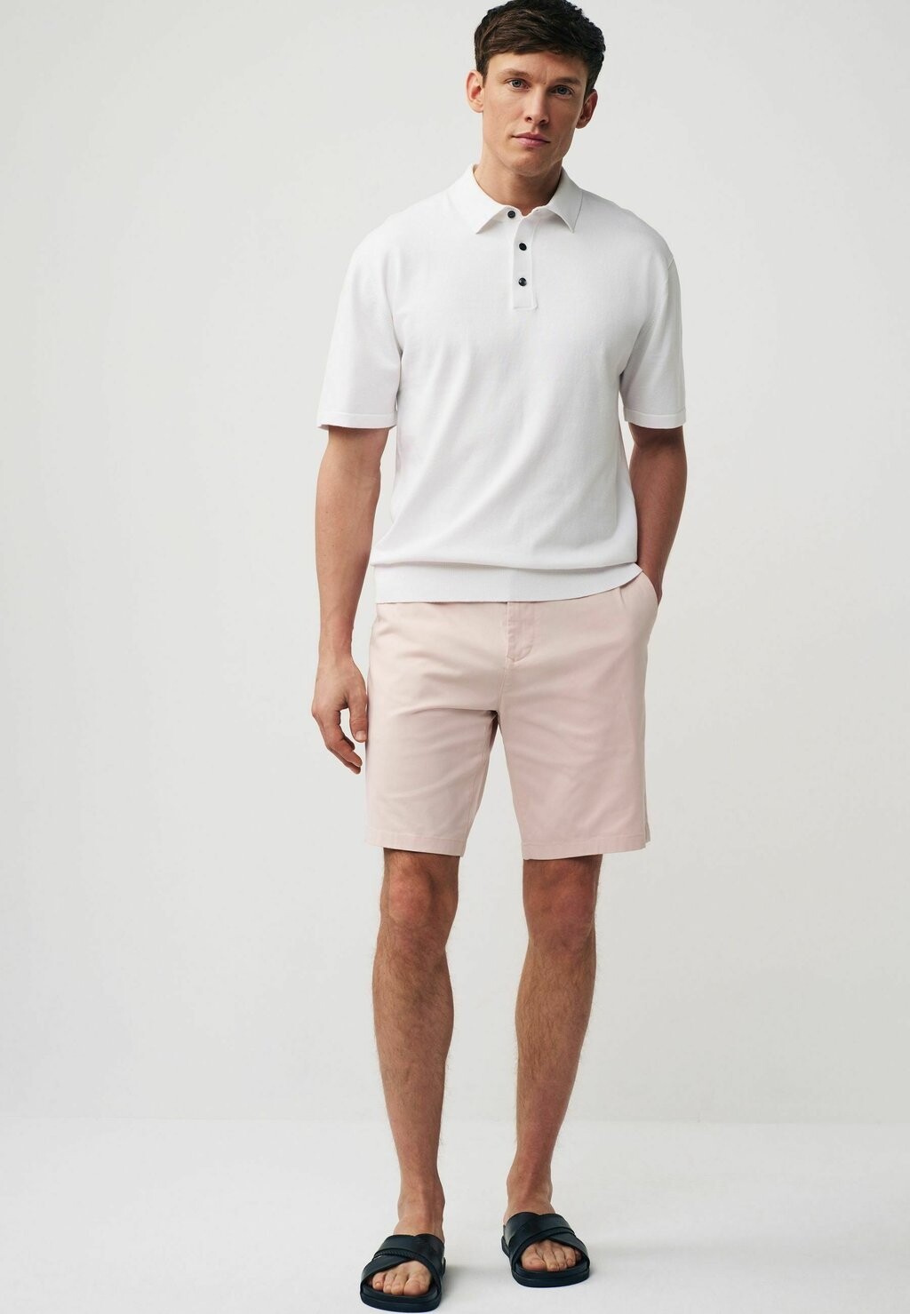 

Шорты Stretch Slim Fit Next, светло-розовые