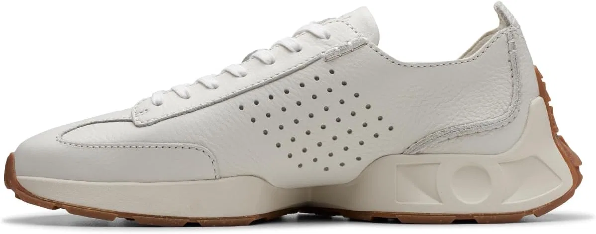Мужские кроссовки Clarks Craft Speed ​​Trainers, Off-White — фото 2