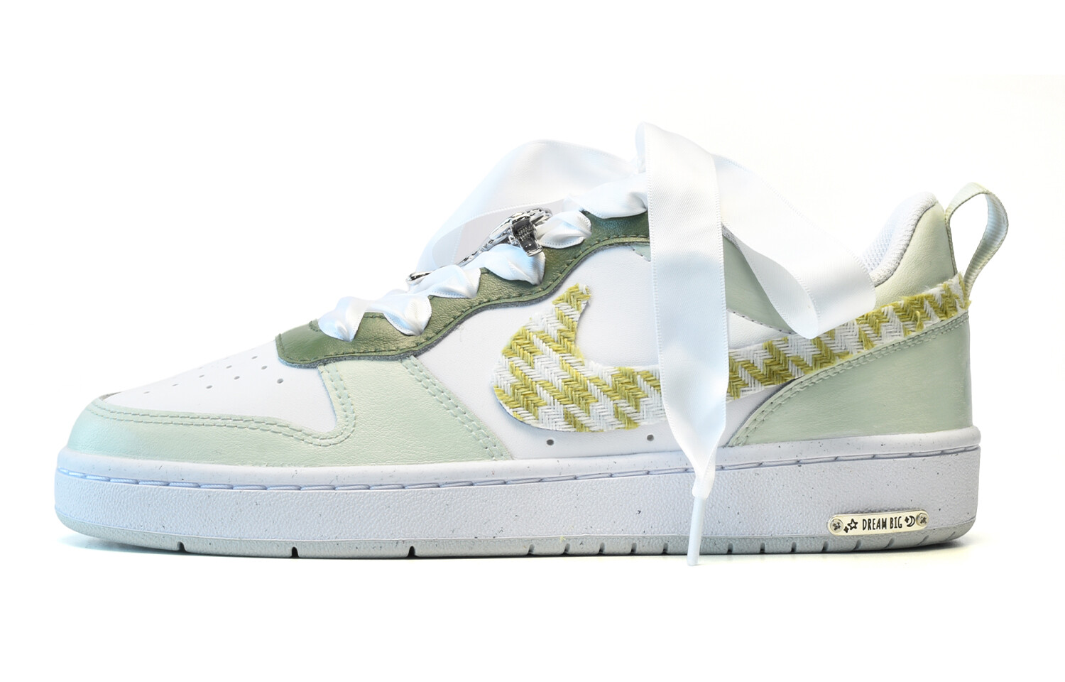 

Кроссовки Nike Skateboard Shoes Women's Low-Top White Green