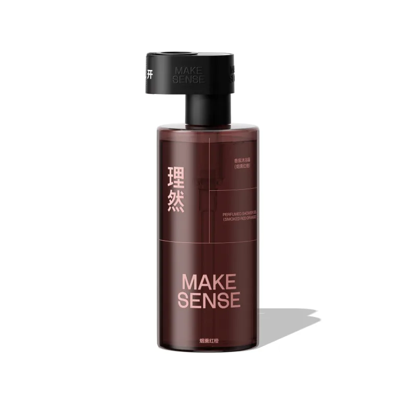 MAKE ESSENCE Мужской гель для душа с ароматом, Smoky Red Orange Shower Gel 400ml+Hobo Leather Shower Gel 400ml — фото 2