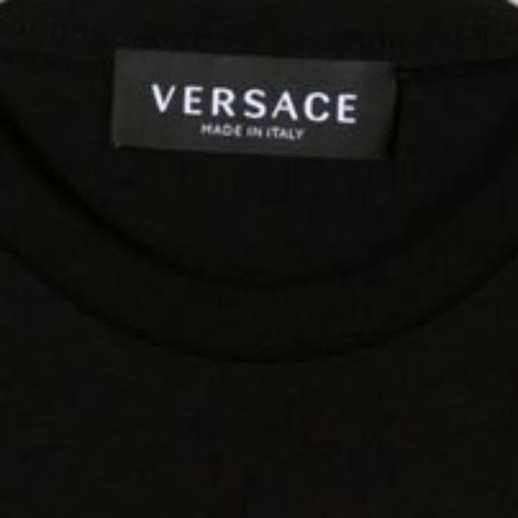 Футболка Medusa FW22 Black Kids' VERSACE — фото 4