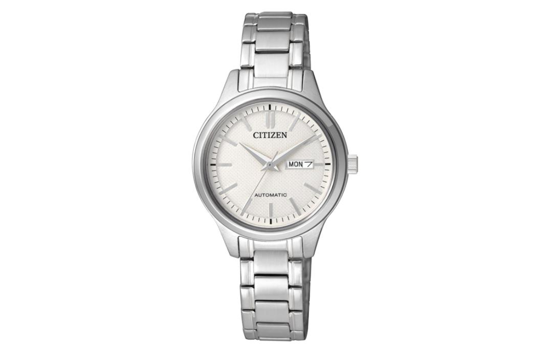 

CITIZEN Часы Automatic Mechanical Movement Stainless Steel Strap Watch 29mm Women's Watch Silver Dial PD7140 58A