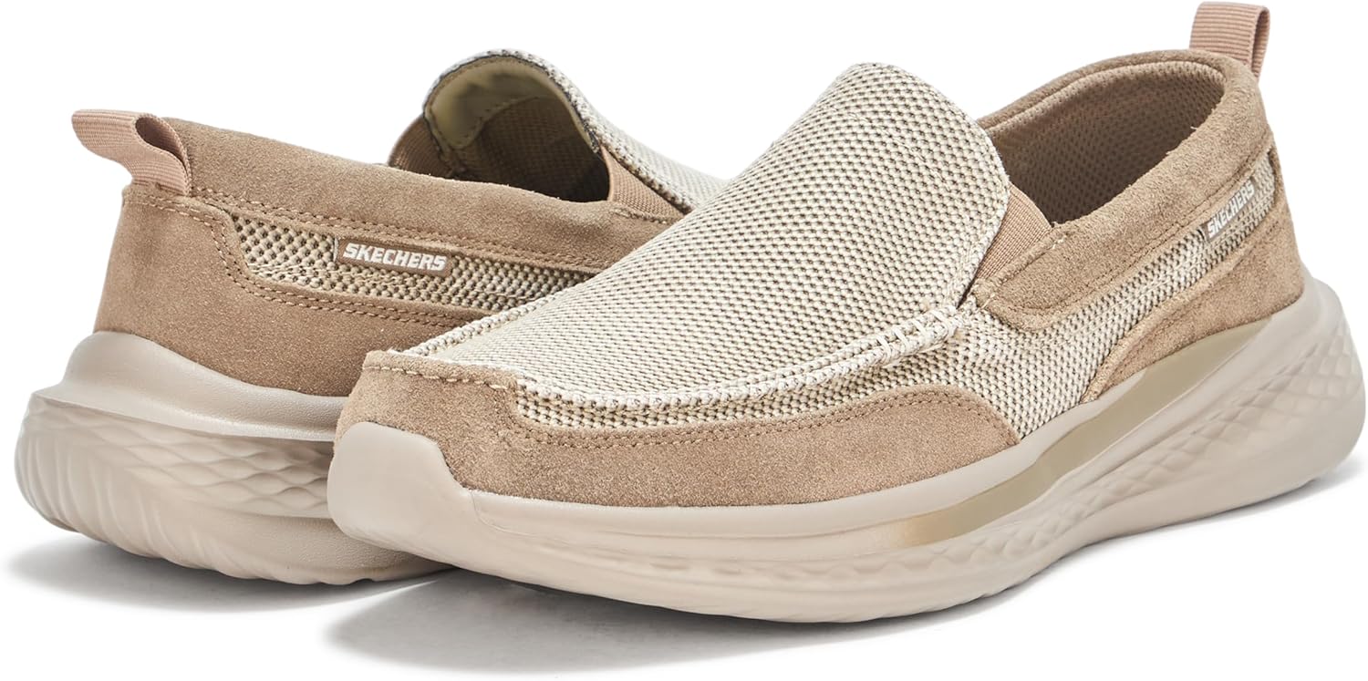 Мужские кроссовки Skechers Slade - Munson, Taupe — фото 3