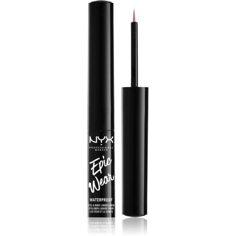

NYX Professional Makeup Epic Wear Metallic Liquid Liner стойкая гелевая подводка для глаз оттенка 08 Fucshia Metal 3,5 мл