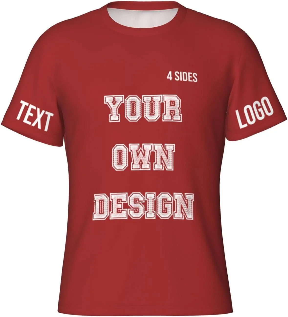 

Футболка с принтом и логотипом