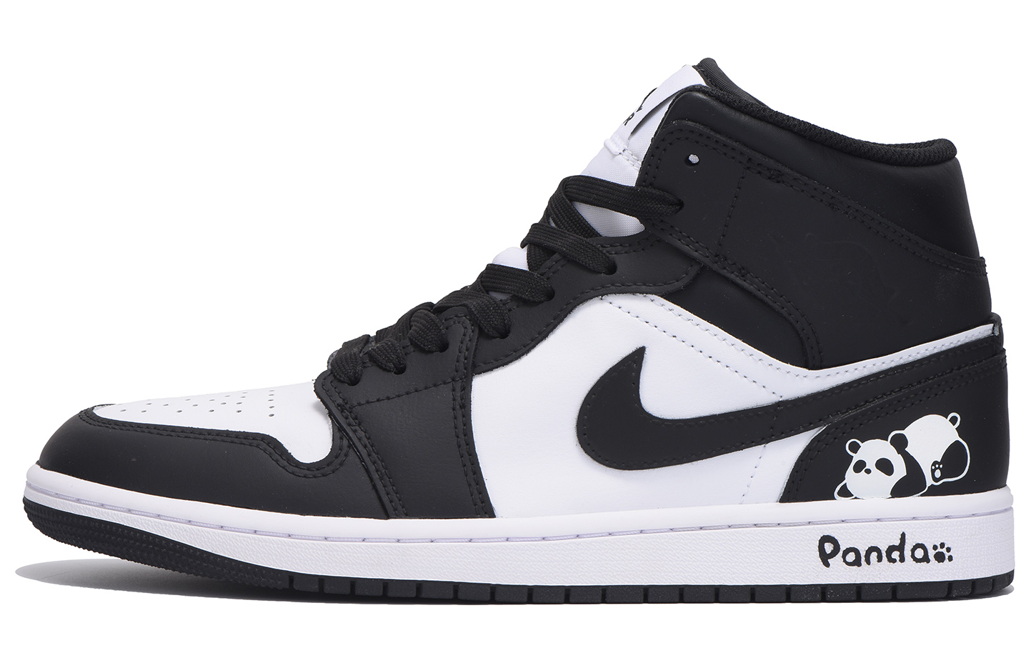 

Jordan Баскетбольные кроссовки Air 1 Vintage, мужские, высокие, черно-белые
