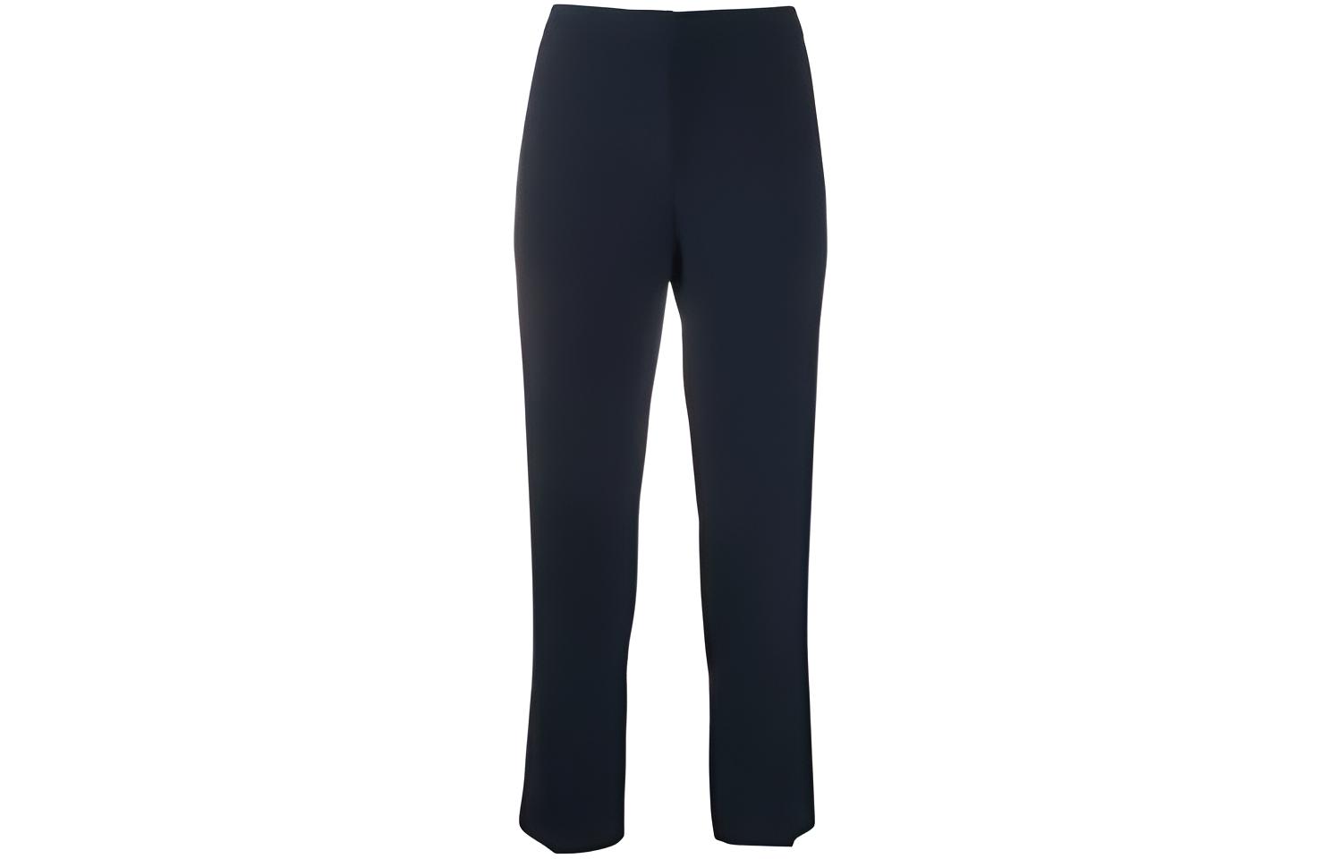 

Кроп брюки Cigarette Alexander McQueen, черный