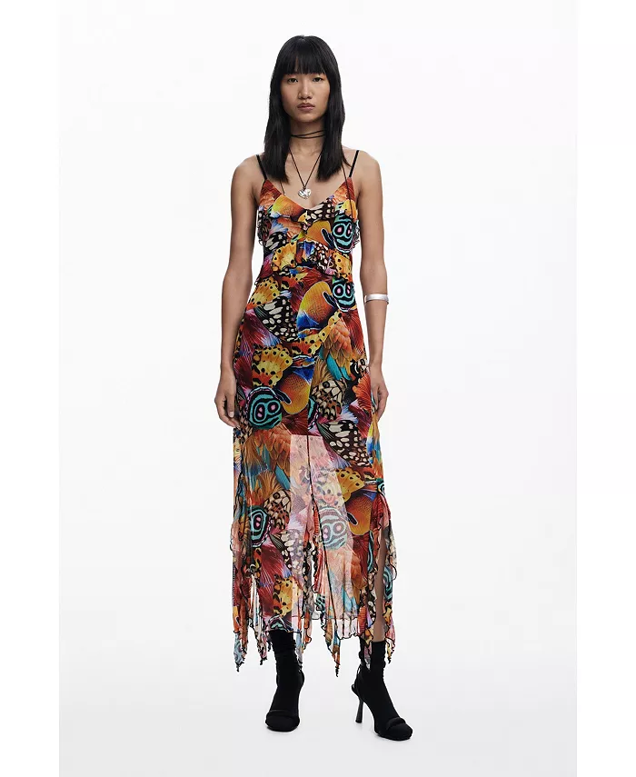

Женское платье, созданное Кристианом Лакруа Desigual, мультиколор
