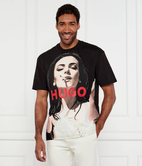 

Футболка для двоих Oversize fit Hugo, черный
