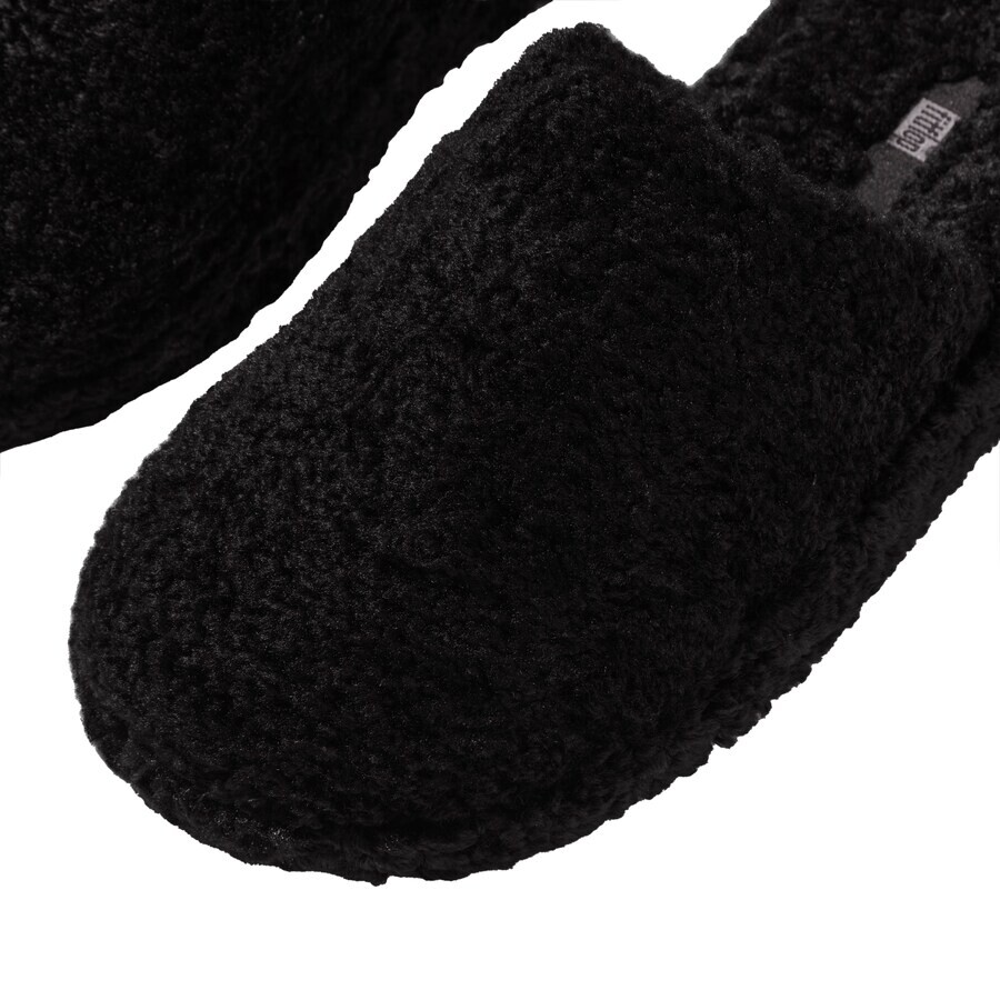 Тапочки FitFlop Slippers, черный — фото 4