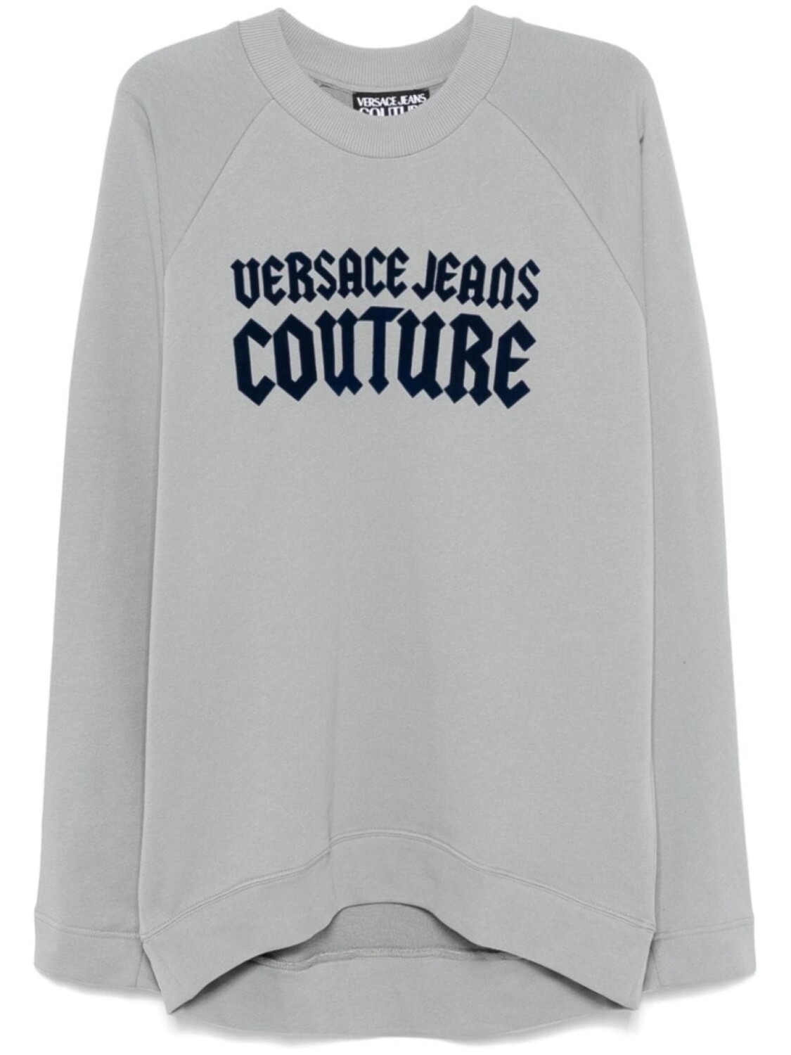 

Свитшот из хлопкового флиса Versace Jeans Couture, серый