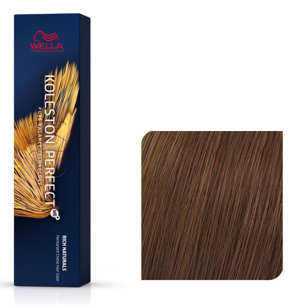 

Стойкая краска для волос 5/37, 60 мл Wella Professionals Koleston perfect me+, цвет 6-0