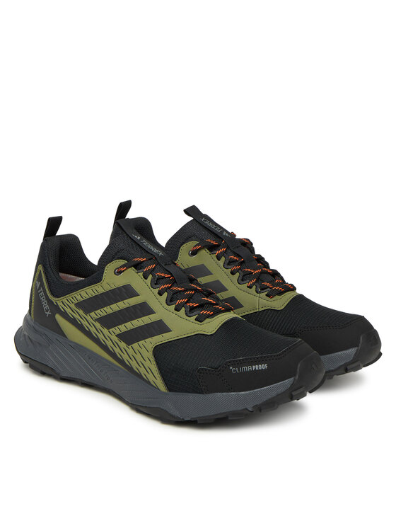 Беговые кроссовки Terrex Tracefinder 2 CLIMAPROOF Trail JR7768 Adidas, хаки — фото 2