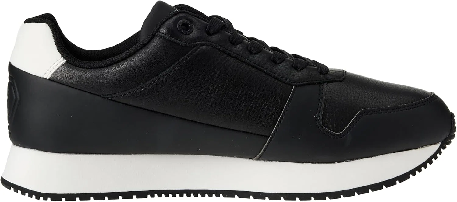 Кроссовки для бега Calvin Klein Herren Schuhe, Black, Bright White — фото 4