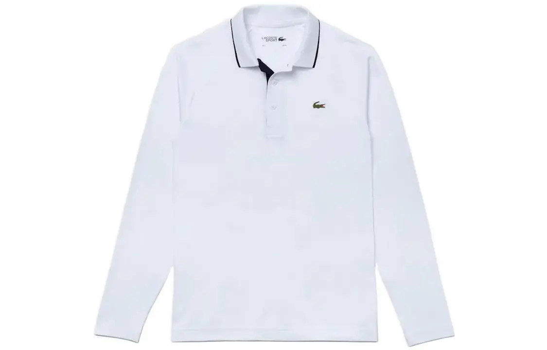 

Рубашка поло мужская белая Lacoste, белый