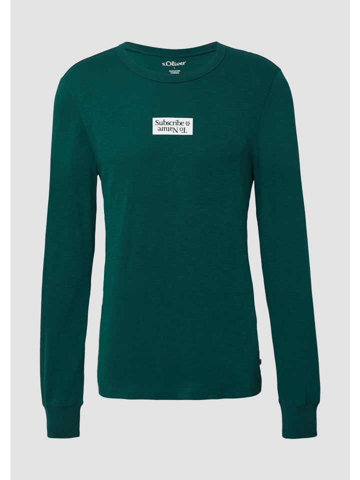 

Футболка цвета 79D1_fir green s.Oliver, Зеленый, Футболка цвета 79D1_fir green s.Oliver